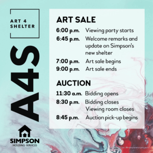 Art sale and auction schedule